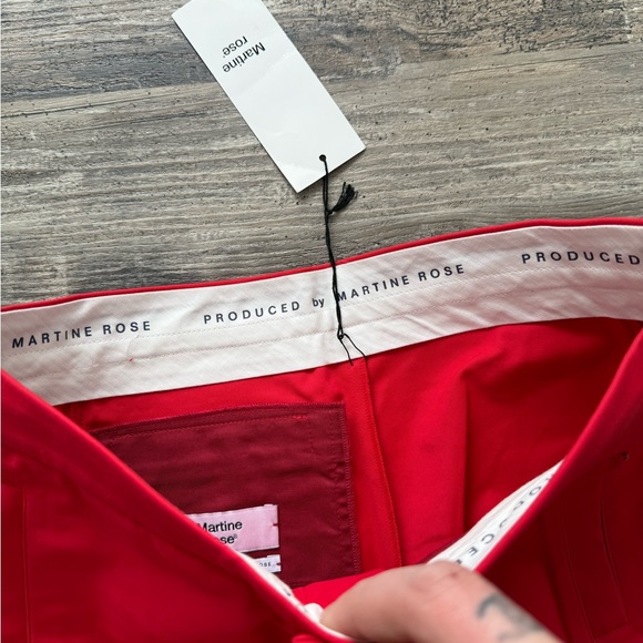 NWT - Martine Rose Nylon Flared Track Pants - Picture 9 of 12